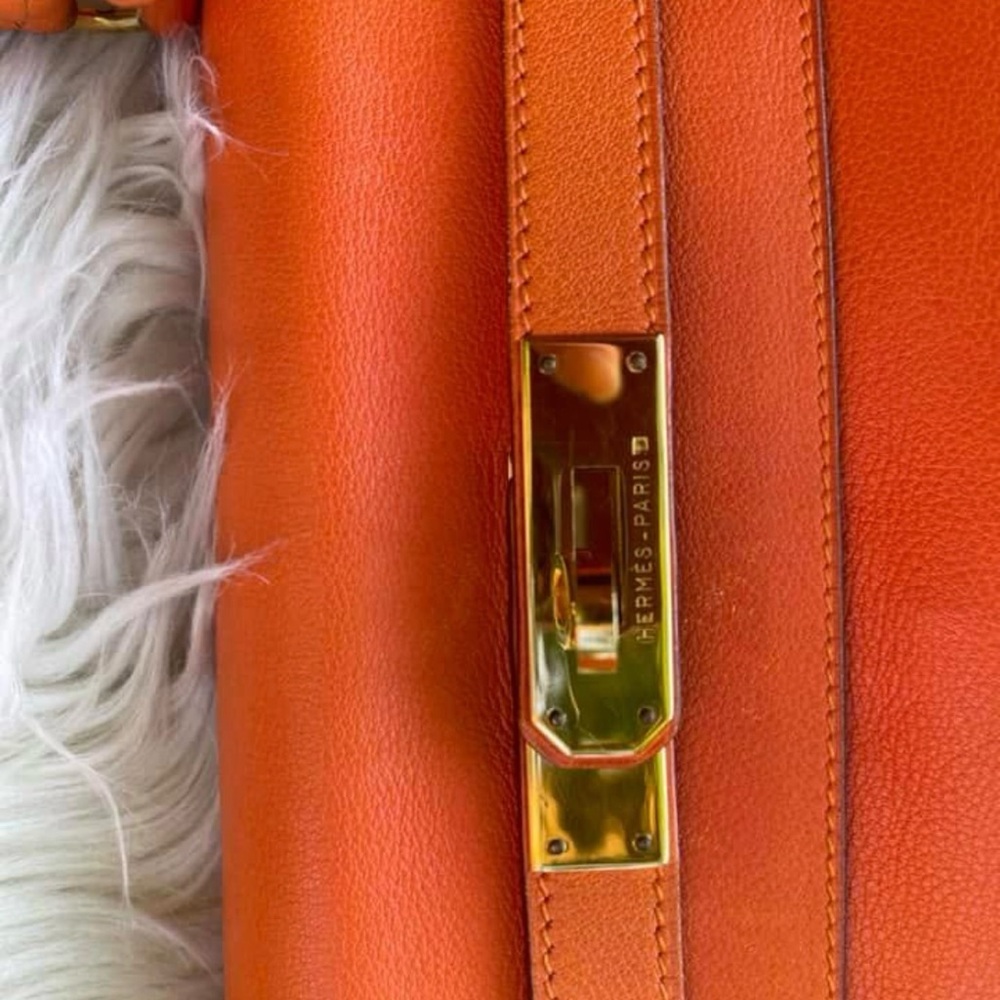 Vintage Hermès Kelly Retourne 32 - Picture 9 of 16
